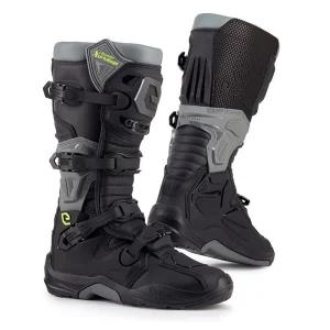 ELEVEIT MOTOBOOTS - Stivali Off-Road Antracite Nero