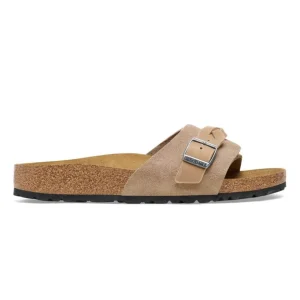 BIRKENSTOCK CIABATTA OITA BRAIDED 1026730 TAUPE NARROW FIT