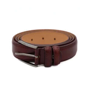 PRATENICE CINTURA UOMO 1134-30 PELLE BORDEAUX