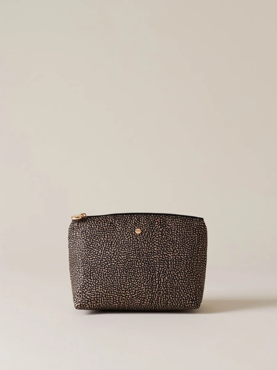 Borbonese Classica Pouch Medium Op Naturale