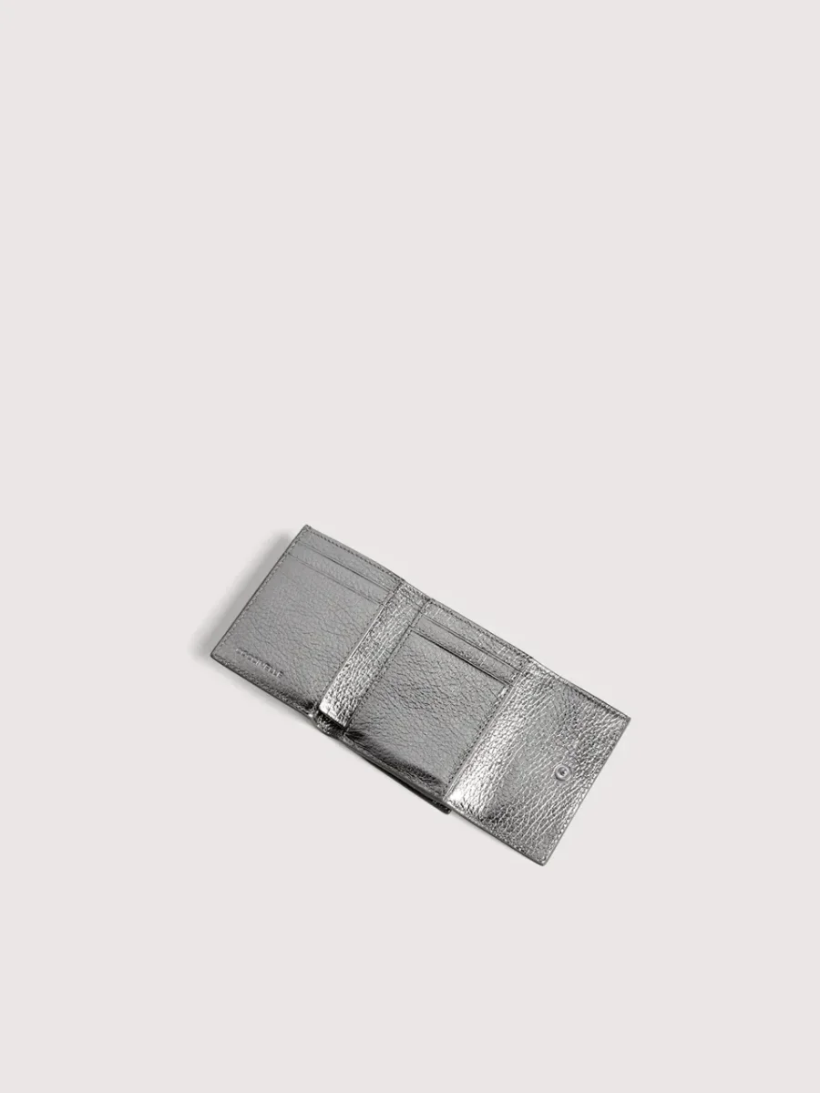Coccinelle Portafoglio Metallic Small Argento - immagine 3