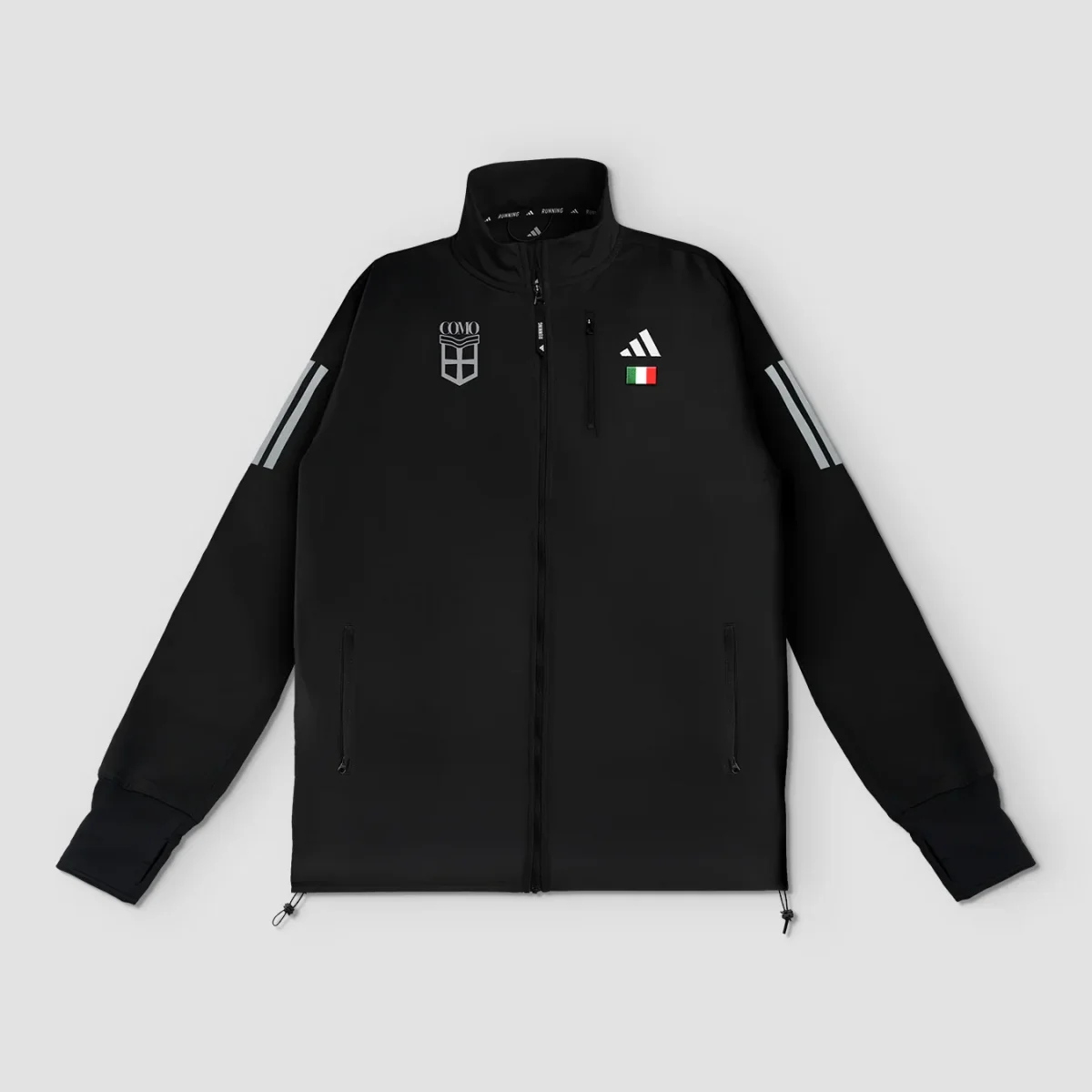 Adidas Como Crest Giacca Da Running Nera