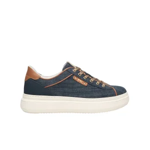 NERO GIARDINI SNEAKERS JEANS E615280D 214 BLU