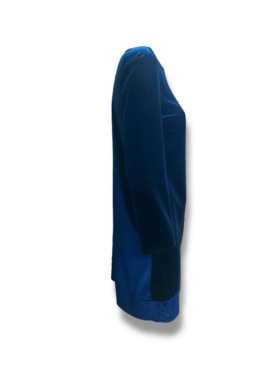 Abito Velvet blu - immagine 3